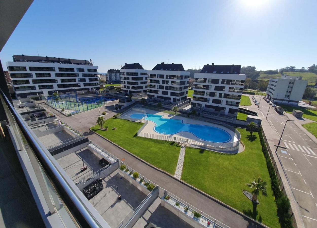 Apartamento 3 Habitaciones Miramar, Luanco Kültér fotó