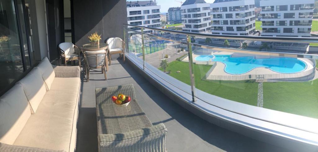 Apartamento 3 Habitaciones Miramar, Luanco Kültér fotó